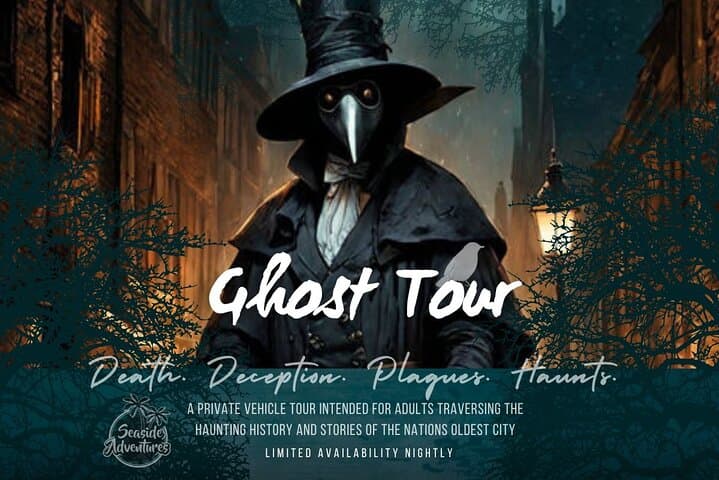 St. Augustine Private Vehicle Ghost Tour: Haunted Lighthouse & Night Drive