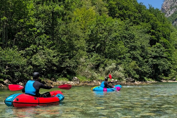 Tara River Packrafting Adventure — Paddle the Tara Canyon under Đurđevića Bridge photo 6