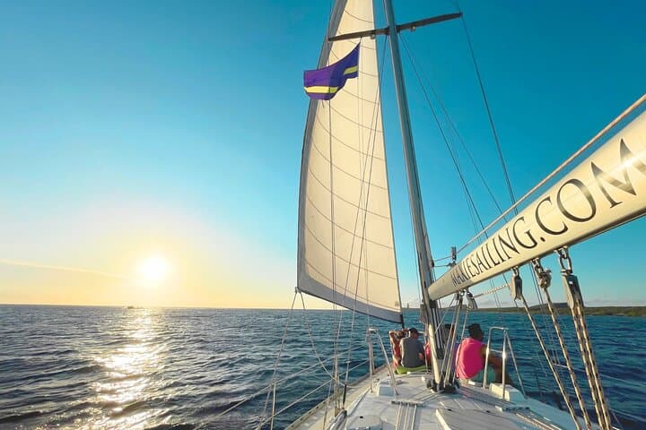 Private Sailing Charter to Fuik Bay on the 48ft Galaxie — Curacao photo 6