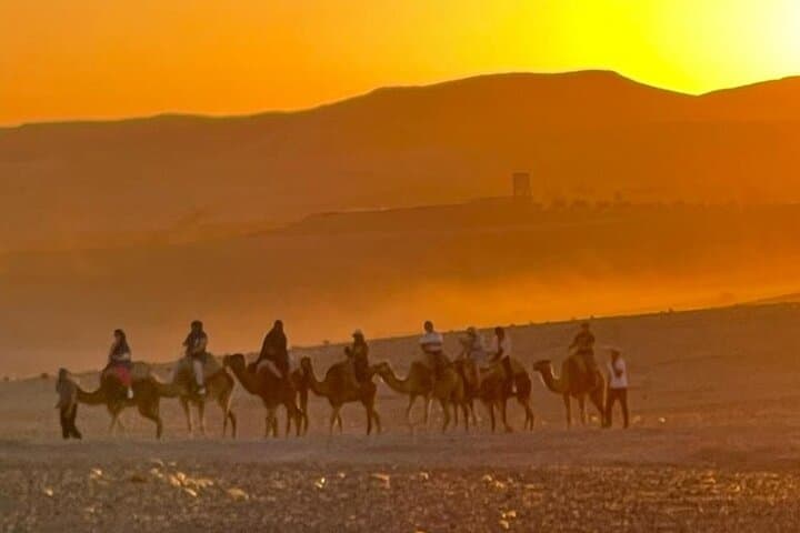 Sunset Camel Ride, Dinner & Fire Show in Agafay Desert Near Marrakech photo 3