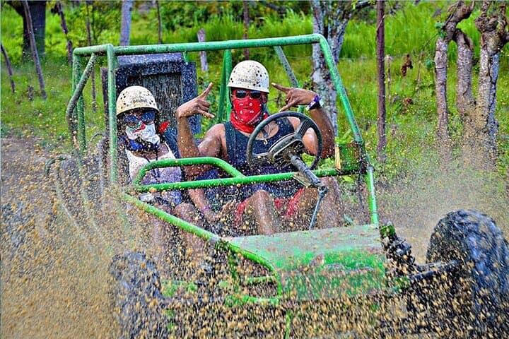 Punta Cana Extreme Buggy Adventure: Macau Beach, Taino Cave & Cenote (Transportation Included) photo 2
