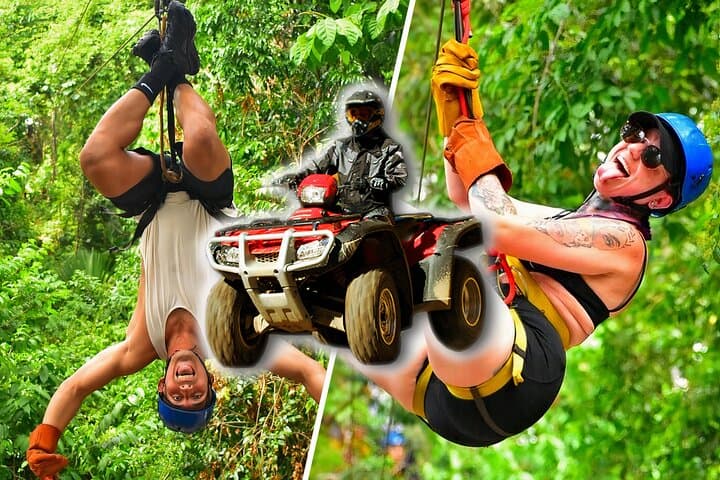 ATV, Ziplines & Cenote Swim: Tulum Jungle Adventure with Lunch