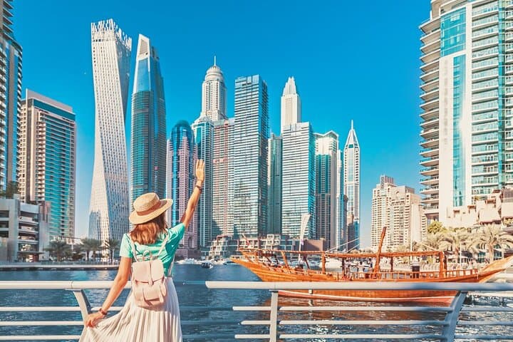 Dubai Full-Day Highlights: Burj Khalifa, Abra Ride & Palm Jumeirah