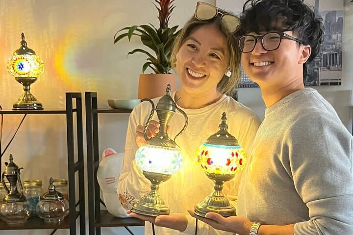 Mosaic Lamp Workshop Richmond — Hands-On Glass Mosaic Class (2.5 hrs) photo 3