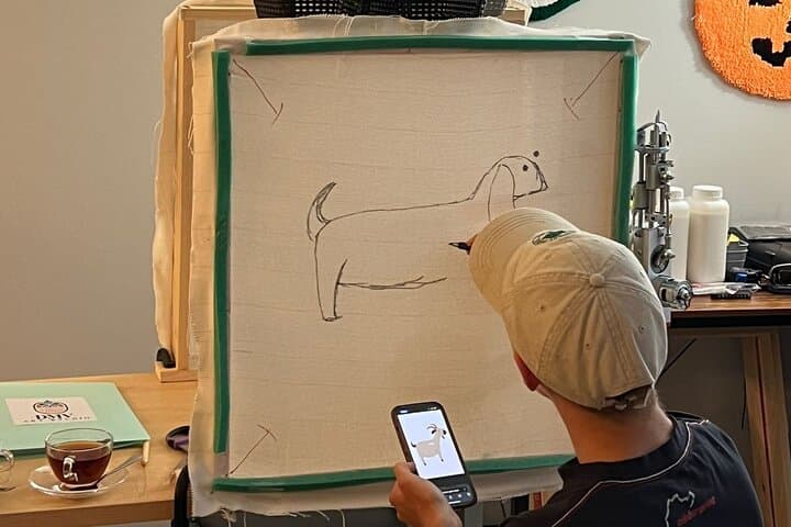 Rug Tufting Workshop in Norfolk — Make a Custom Tufted Rug photo 3