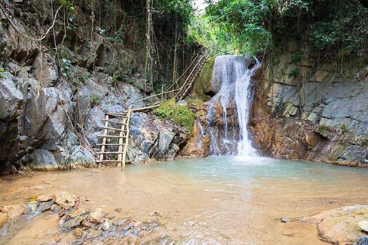 Explore the 100 Waterfalls Trail in Nong Khiaw — One-Day Trek & River Village Experience