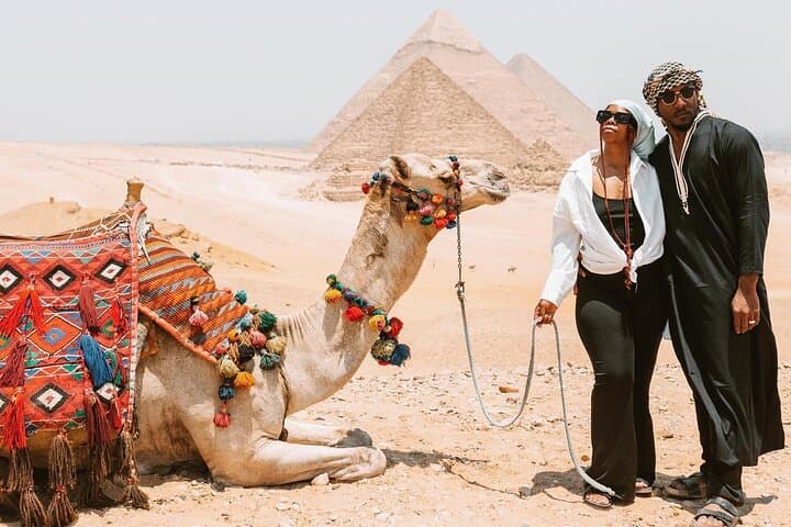 Private Giza Pyramids & Sphinx Tour with Quad Bike, Camel Ride and Nile Dinner Cruise