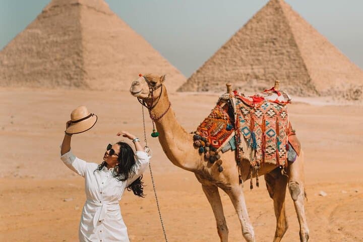 Giza Pyramids Private Excursion: Camel Ride & ATV Quad-Bike Adventure photo 2