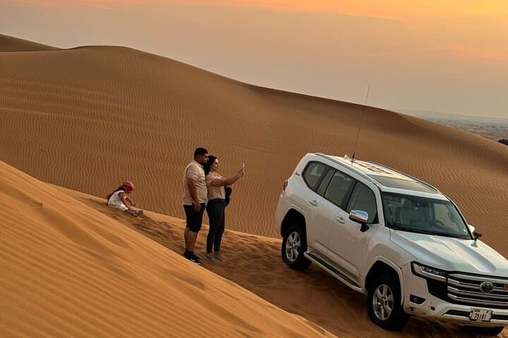 Dubai VIP Desert Safari with BBQ Buffet, Dune Bashing & Live Shows photo 2