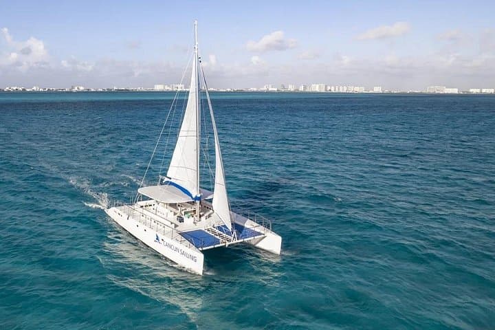 Private Catamaran Charter from Cancún to Isla Mujeres — Up to 100 Guests photo 2