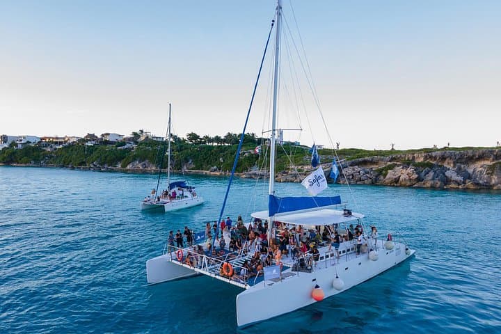 Private Catamaran Charter from Cancún to Isla Mujeres — Up to 100 Guests photo 3