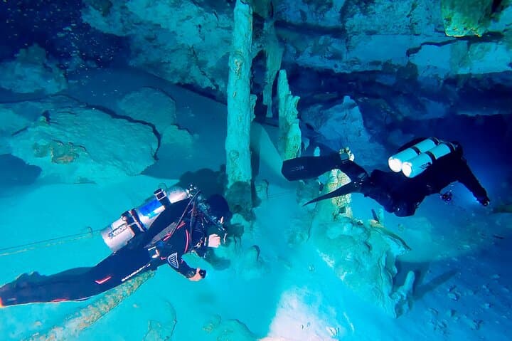 Dos Ojos Cenote Guided Scuba Diving — Two Cavern Line Dives in Quintana Roo photo 2