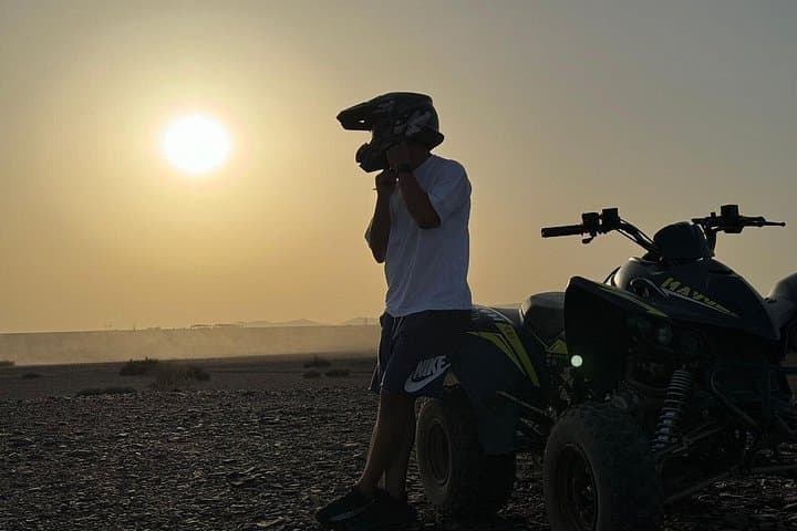 Quad Biking in Marrakech's Palmeraie: High-Speed Desert & Berber Village Tour photo 1