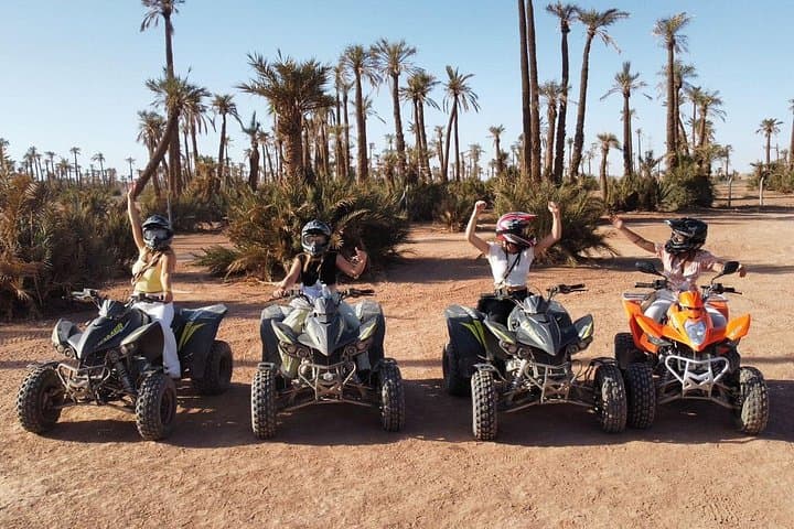 Quad Biking in Marrakech's Palmeraie: High-Speed Desert & Berber Village Tour photo 2