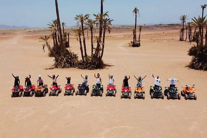 Quad Biking in Marrakech's Palmeraie: High-Speed Desert & Berber Village Tour photo 3