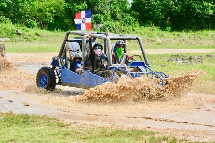 Thrilling Family Buggy Adventure in Punta Cana's Lush Landscapes