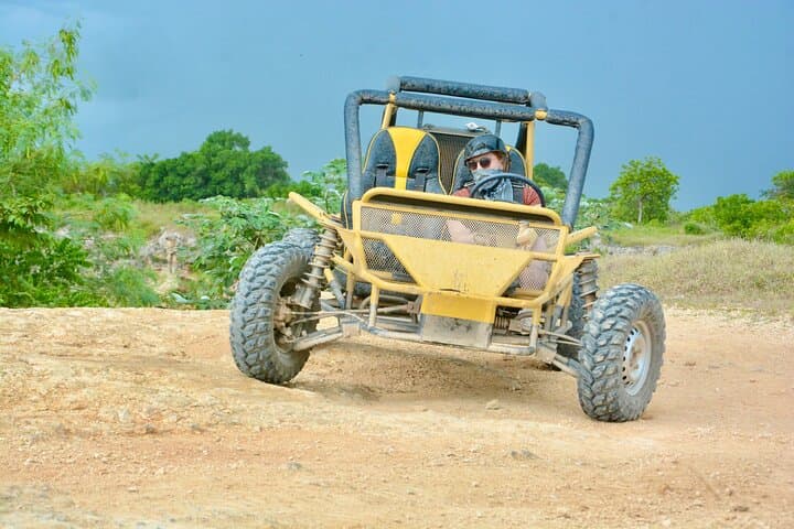 Single-Driver Buggy Adventure in Punta Cana: Off-Road to a Secret Cave Lagoon
