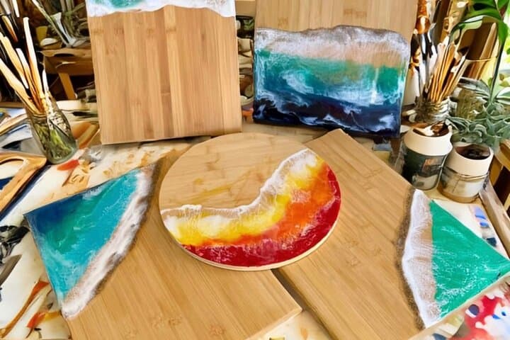 Ocean Epoxy Cheese Board Masterclass in Paia — Hands-On 90-Min Workshop photo 2