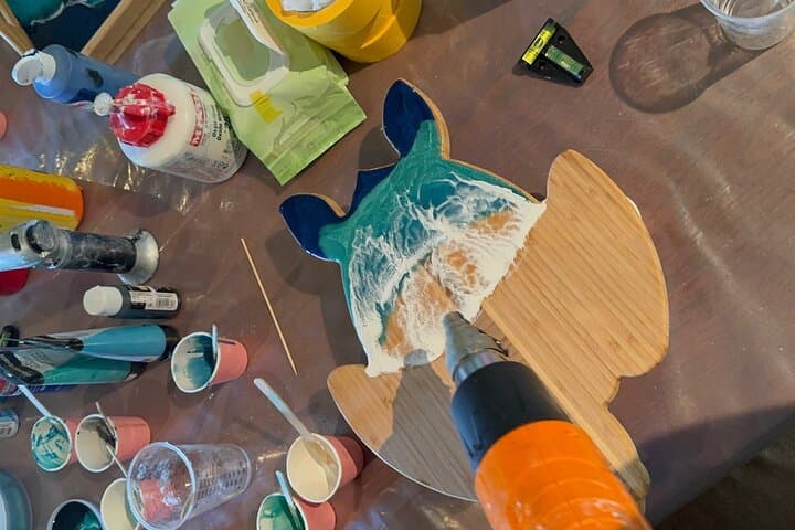 Ocean Epoxy Cheese Board Masterclass in Paia — Hands-On 90-Min Workshop photo 4