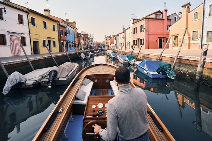 Venice Northern Gems: Private Murano, Burano & Torcello Lagoon Cruise