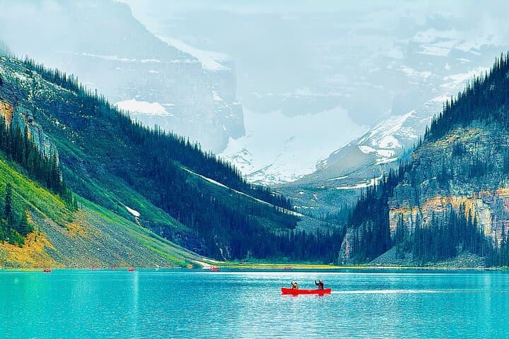 Banff to Lake Louise & Moraine Lake Shuttle — 1-Hour Stops at Iconic Alpine Lakes photo 5