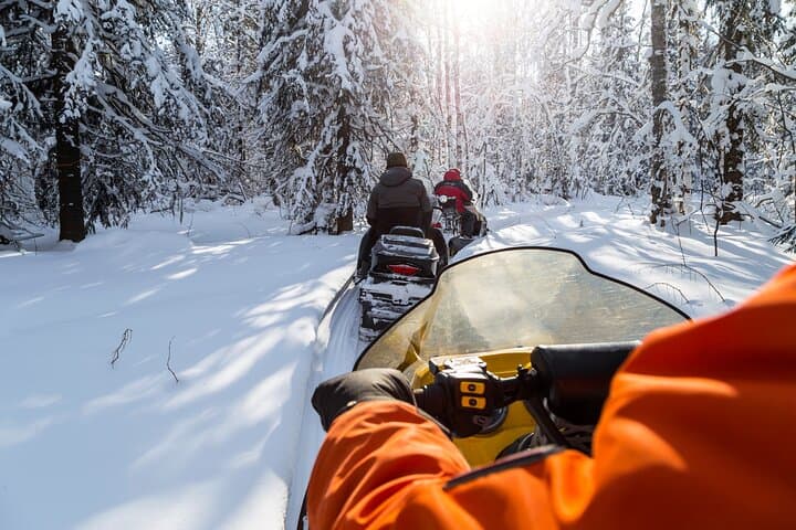 Zakopane Extreme Snowmobile Ride with Bonfire: Mountain Transfer & Highland Flavors photo 5