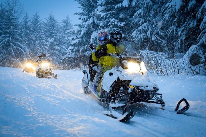 Zakopane Extreme Snowmobile Ride with Bonfire: Mountain Transfer & Highland Flavors photo 2