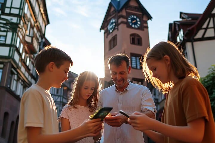 Solve Freiburg: Private Audiobook City Rally Through the Old Town