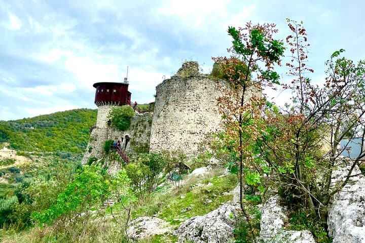 Zipline Albania Adventure and Petrela Castle Day Tour from Tirana