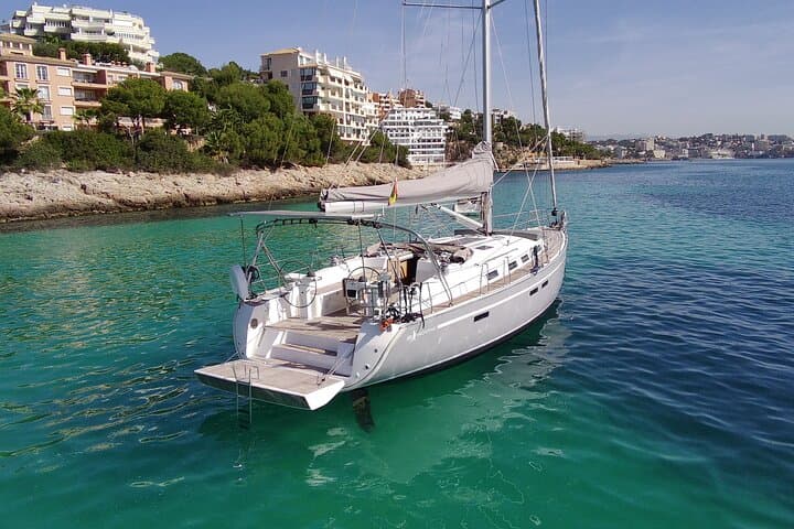 Palma Bay Sailing: Half-Day Charter with Paddleboarding, Snorkel & Mallorcan Tapas photo 3