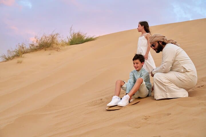 Dubai Evening Desert Safari: BBQ Dinner, Dune Bashing & Noble Camp Experience photo 6