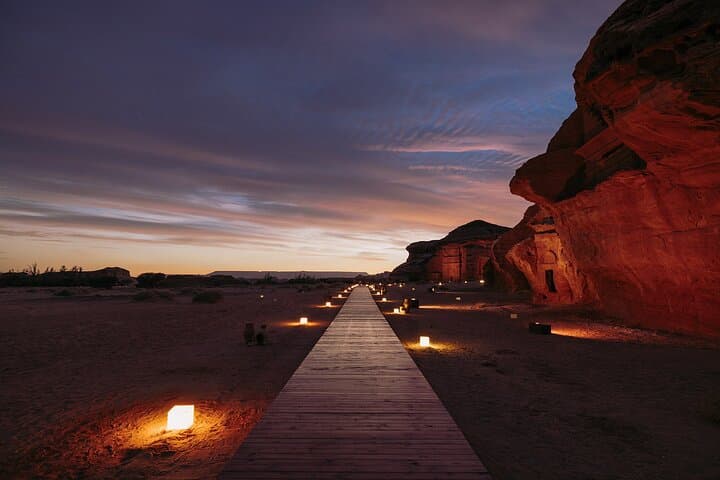 Hegra After Dark: Horse-Drawn Carriage & Immersive Night Show at AlUla’s UNESCO Site photo 4
