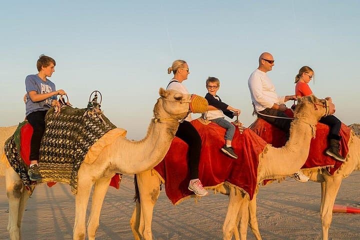 Morning Desert Safari in Dubai's Red Dunes — Dune Bashing, Sandboarding & Camel Ride photo 2