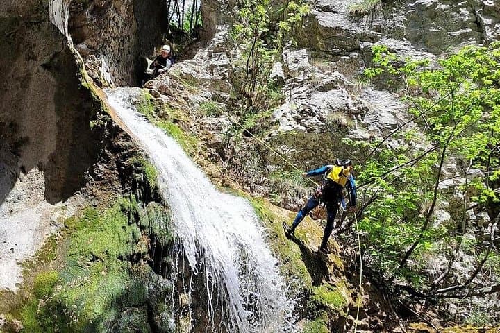 Grabovica Canyon Canyoning Adventure — Rappels, Jumps & Natural Slides in Montenegro photo 2