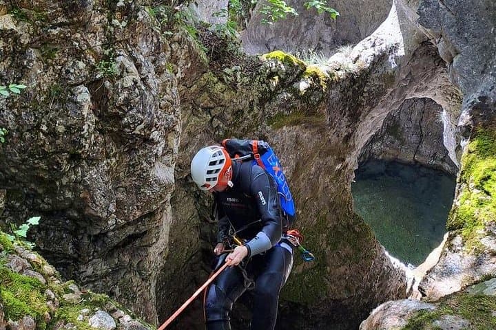 Grabovica Canyon Canyoning Adventure — Rappels, Jumps & Natural Slides in Montenegro photo 3