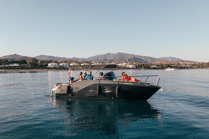 2-Hour Private Boat Charter in Estepona — Snorkel, Dolphins & Sunset Cruise photo 3
