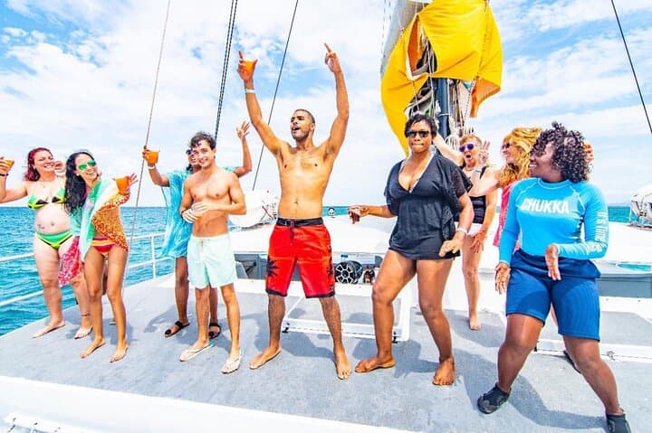 Catamaran Cruise from Montego Bay to Dunn's River Falls: Sail, Snorkel & Climb photo 2