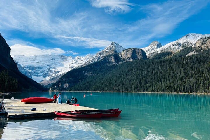 Banff Day Tour: Lake Louise, Moraine Lake & Johnston Canyon — Minnewanka and Banff Town photo 5
