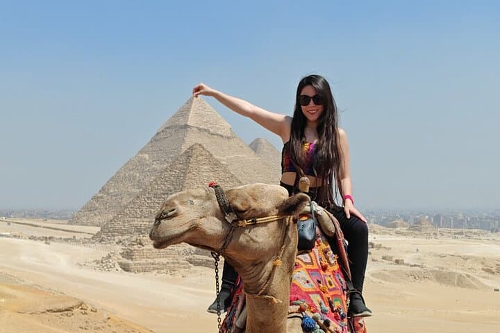 Private Giza Pyramids & Sphinx Half-Day Tour with Camel Ride and Lunch photo 4