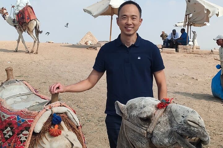 Private Giza Pyramids & Sphinx Half-Day Tour with Camel Ride and Lunch photo 6