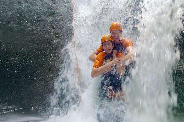 Kalimudah Canyon Canyoning in Bali — Beginner Rappels, Slides & Hot Springs photo 2