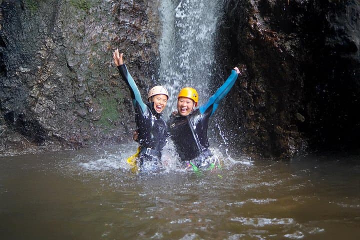 Kalimudah Canyon Canyoning in Bali — Beginner Rappels, Slides & Hot Springs photo 6