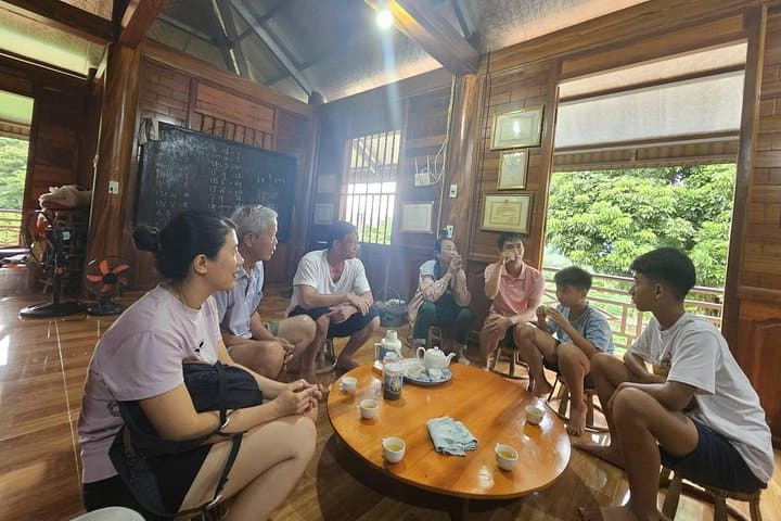 Dien Bien Phu Night Motorbike Food and Black Thai Cultural Evening