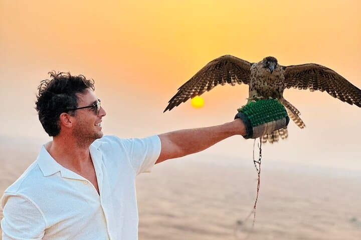 Dubai Evening Desert Safari with Dune Bashing, Camel Ride & BBQ photo 3