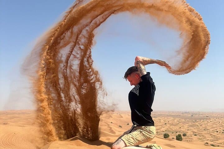 Dubai Evening Desert Safari: Dune Bashing, Quad Biking & Authentic Desert Camp