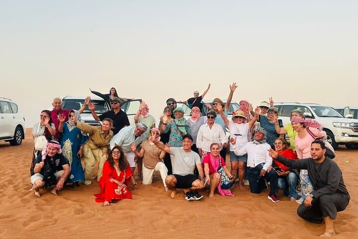Dubai Premium Desert Safari: Private 4x4 Dune Bashing, BBQ & Live Shows photo 4