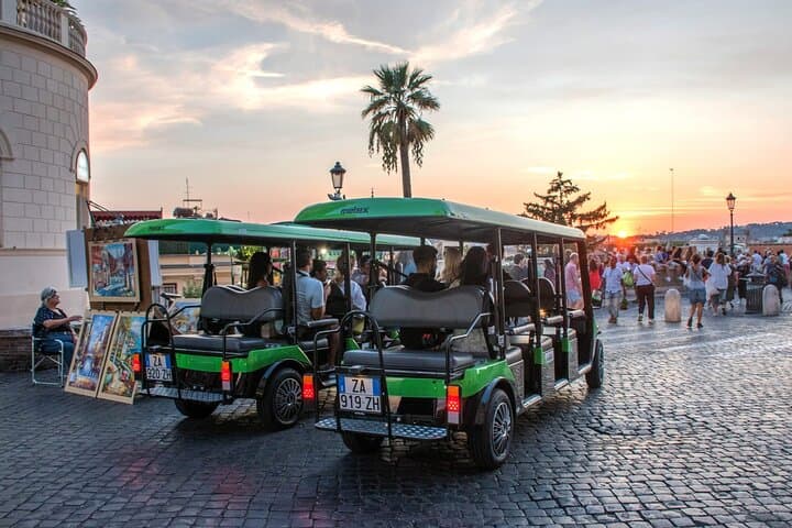 Rome City Highlights: 3-Hour Golf Cart Sightseeing Tour