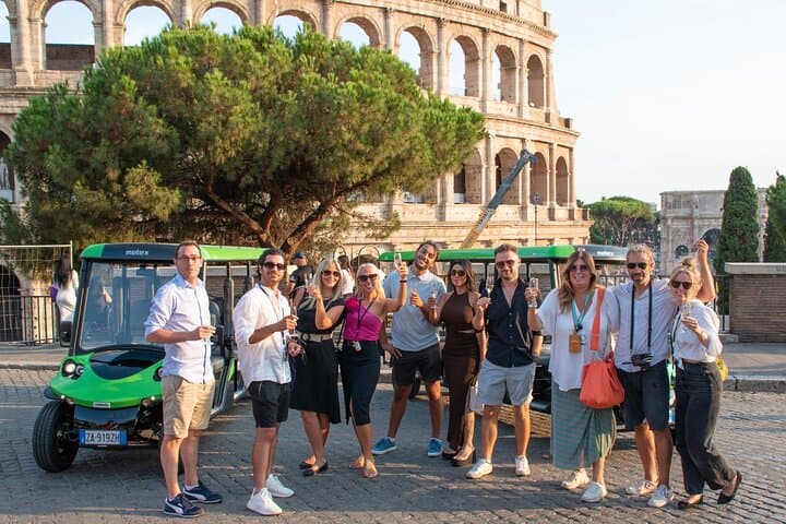 Golf Cart Tour Rome: Glide Past the Colosseum, Trevi Fountain & Hidden Gems