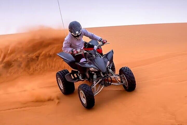 Dubai Desert Safari: Quad Biking & Sandboarding Adventure