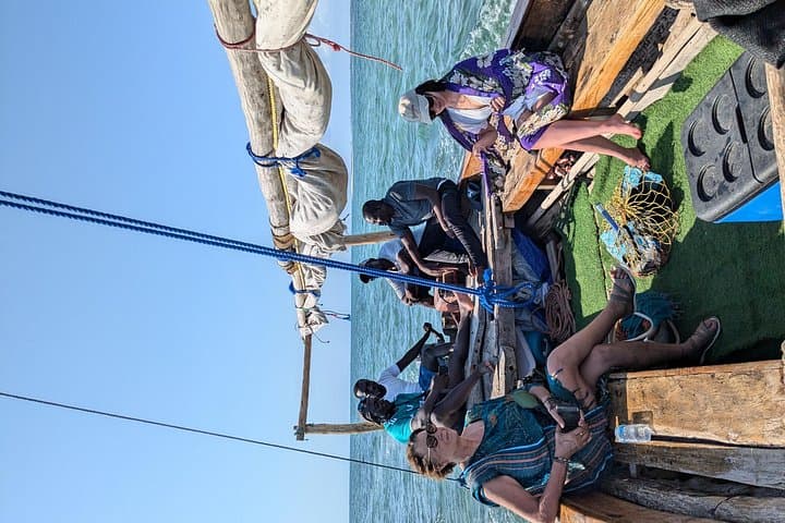 Blue Safari Full-Day Dhow Trip Zanzibar — Snorkel, Dolphins & Seafood BBQ photo 2